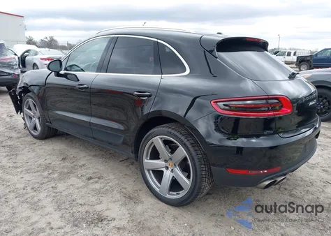 2017 Porsche Macan S z USA, uszkodzony, nr VIN WP1AB2A50HLB17591
